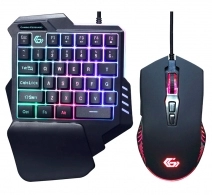 Tastatura cu fir Gembird GGSIVARTWIN 